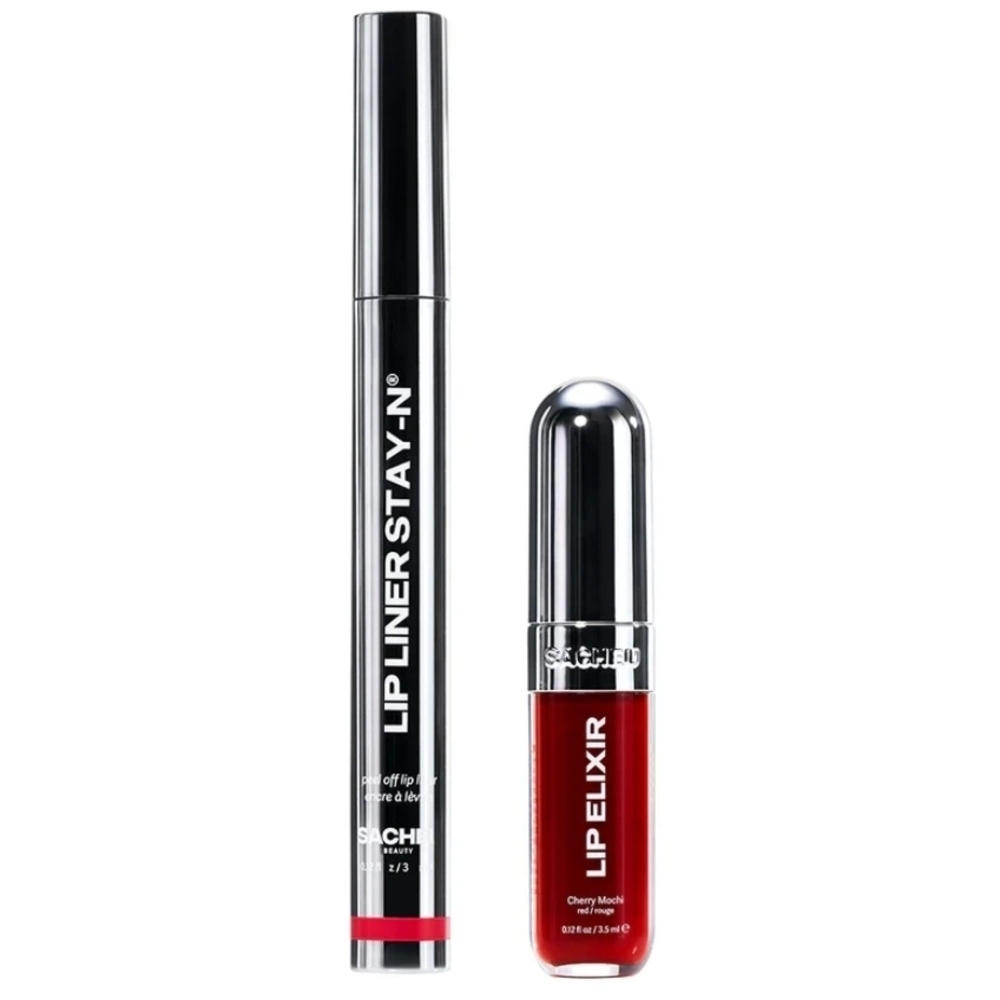 SACHEU RED-Y or NOT Holiday Lip Duo. BNIB